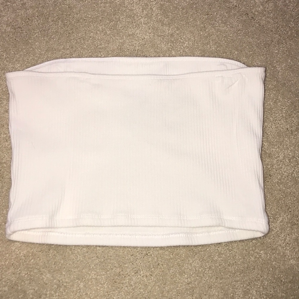 White tube top! - Picture 3 of 4